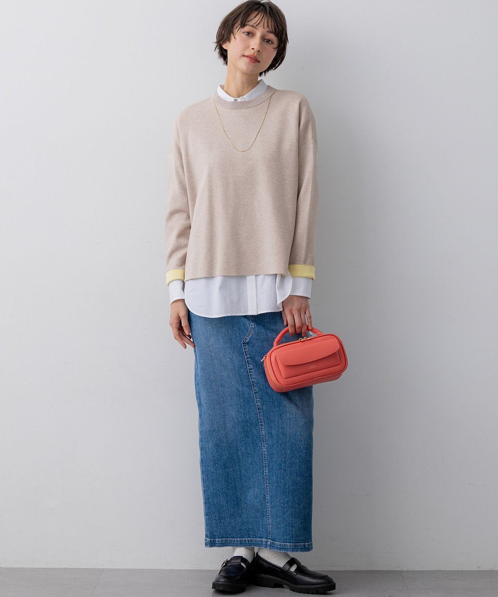 23区 L 【先行予約】23区DENIM Iライン デニムスカート 