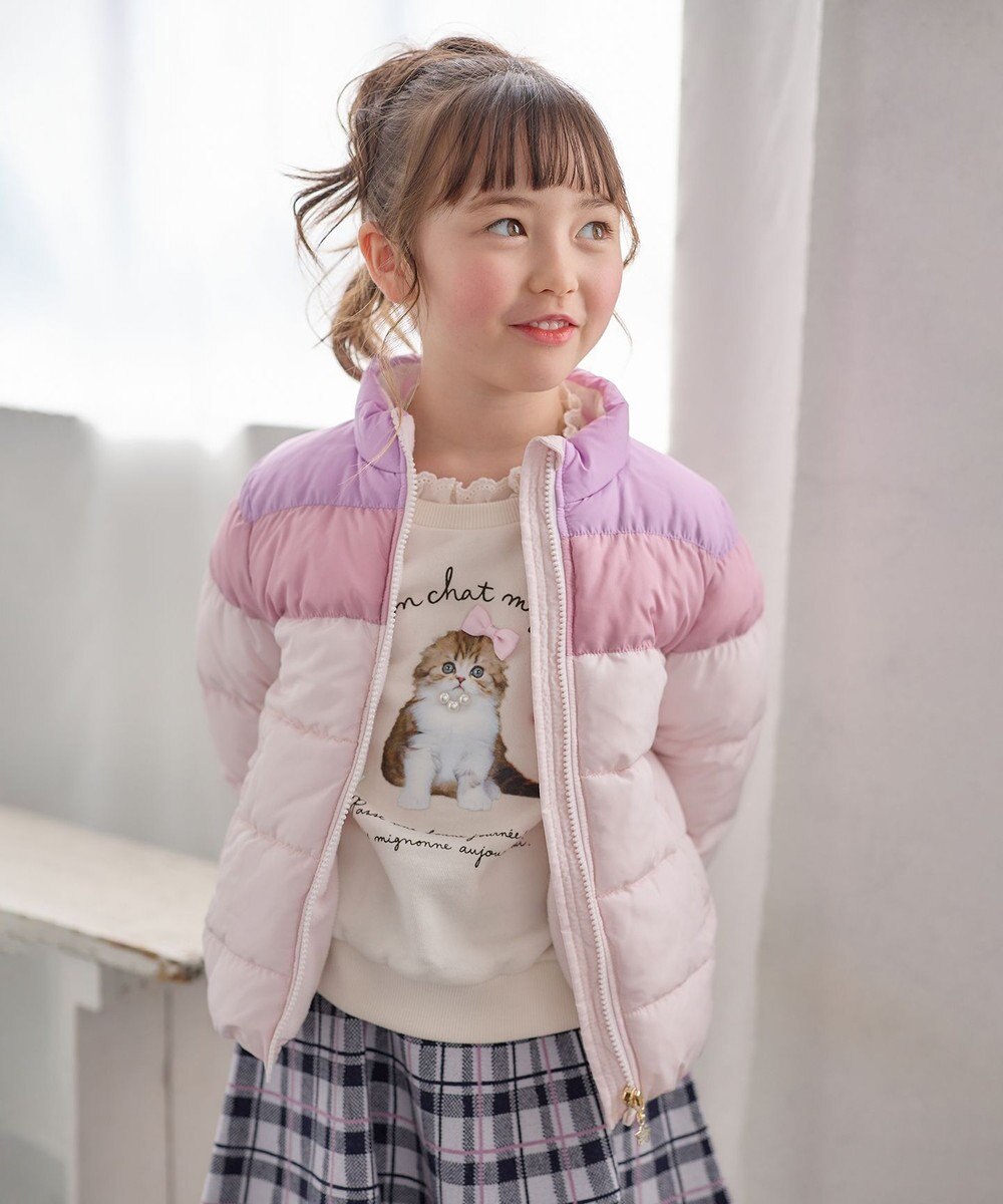 ANY KIDS フォトネコ 裏毛 トレーナー 