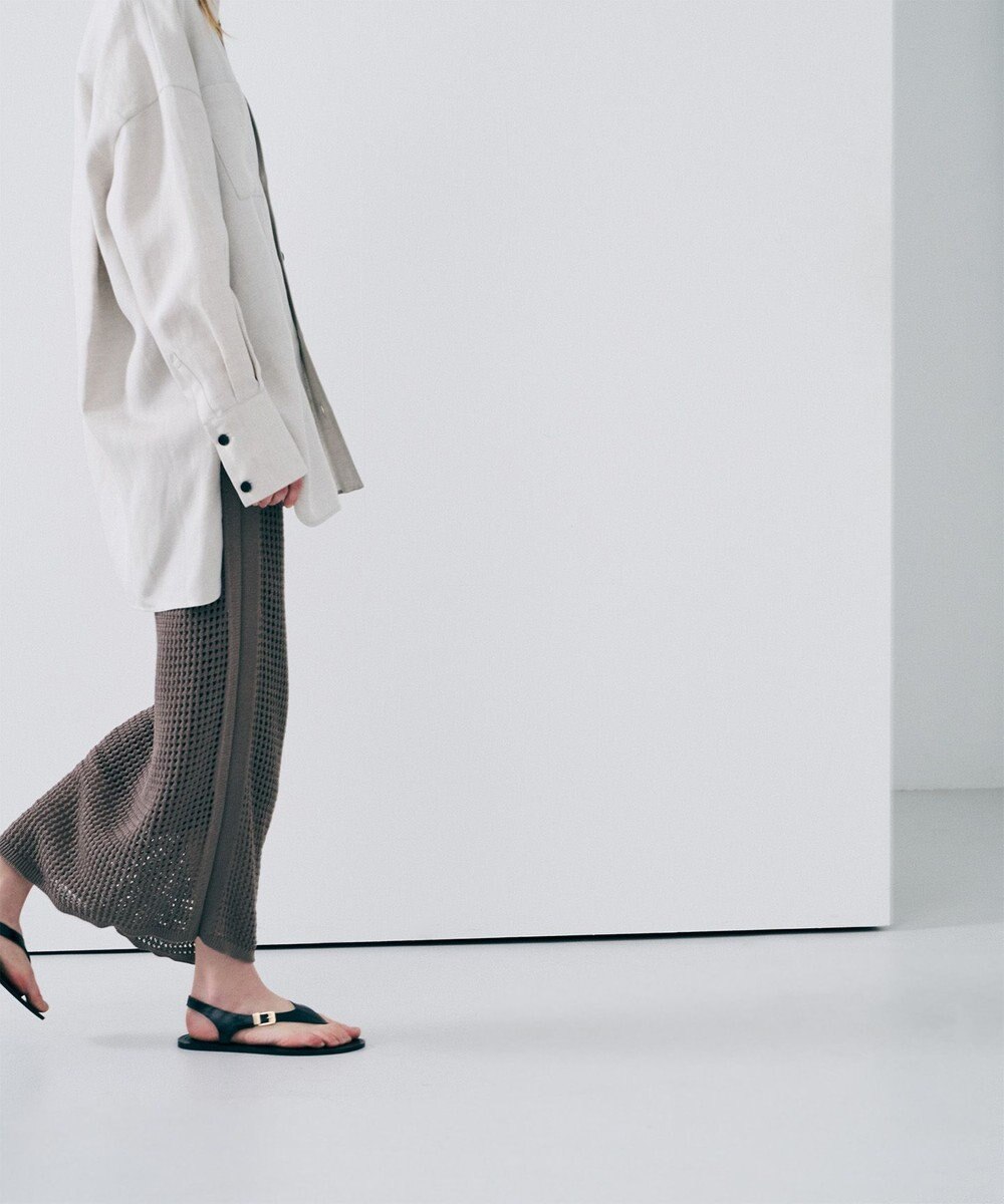 uncrave リヨセルライトリネン BIGシャツ 