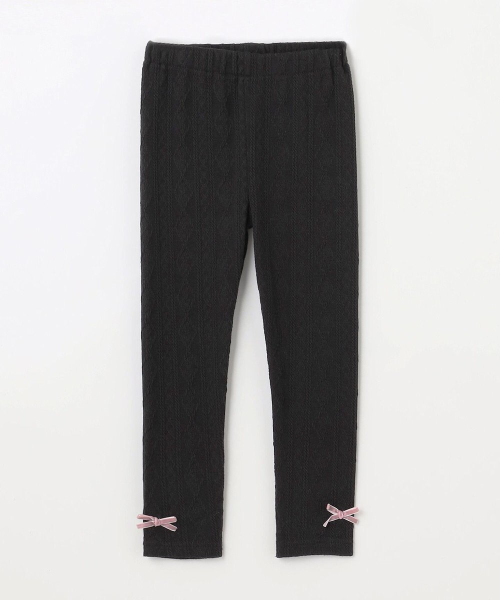 ANY KIDS ケーブルジャガードレギンス 