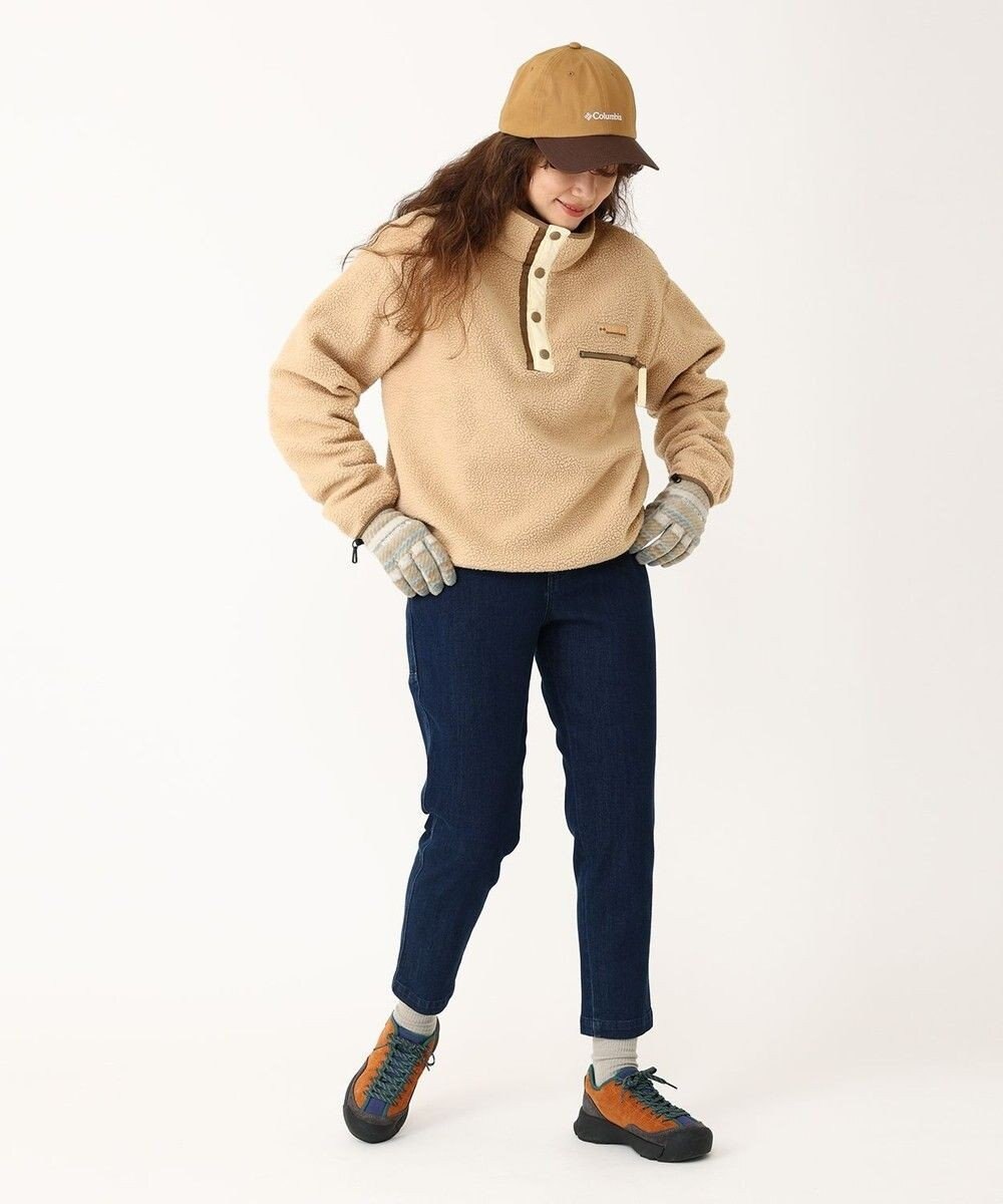 Columbia Columbia/ ウィメンズヘルベチアII クロップドハーフスナップフリース /コロンビア 