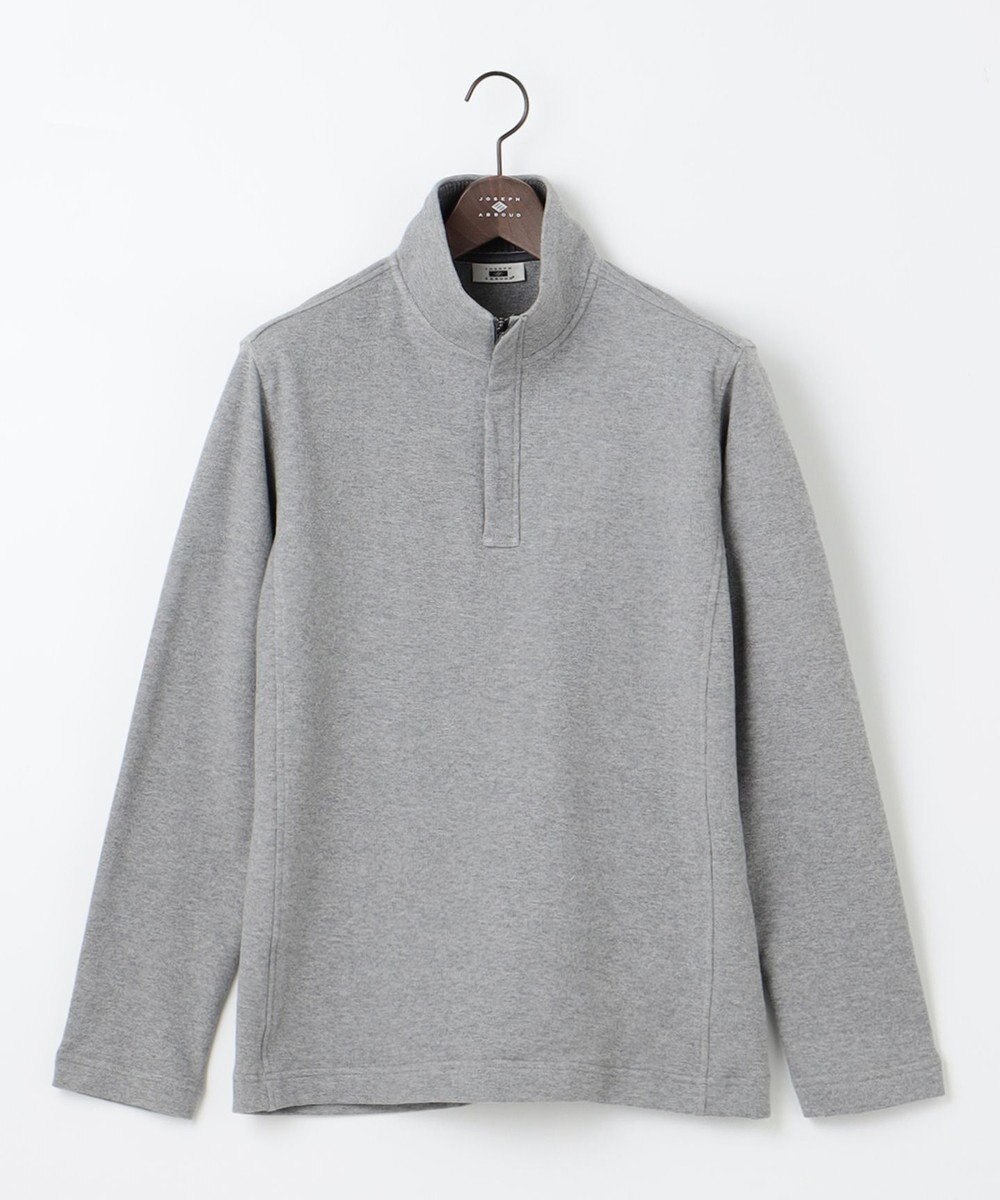 JOSEPH ABBOUD 【オーガニックコットン】ビンテージインレー　ハイネックプルオーバー 
