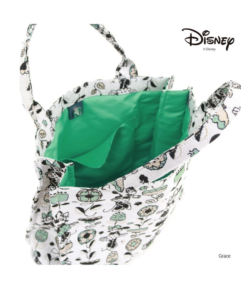 UNBILLION カシュカシュ cachecache / 【Disney】ジャガードトートバッグ 