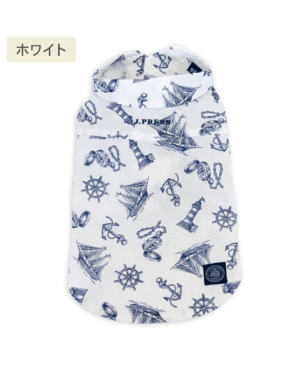 PET PARADISE J.PRESS マリンシャツ  《 ホワイト》 小型犬 