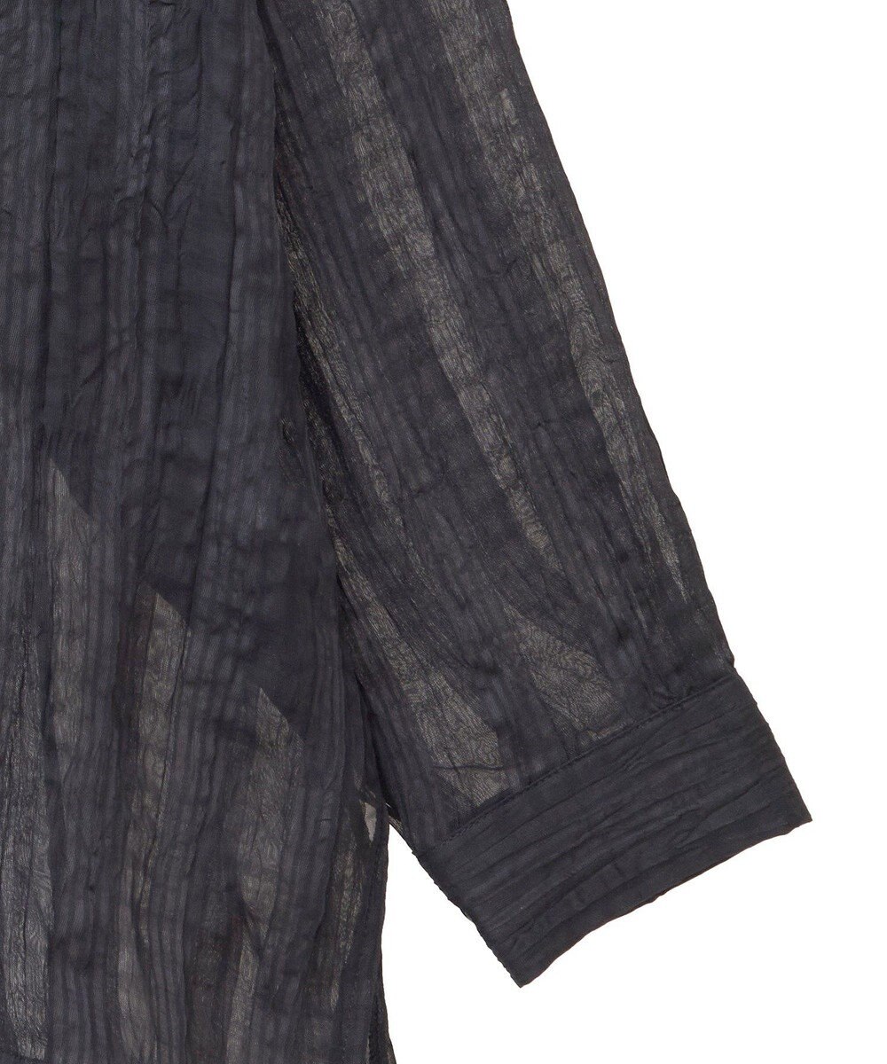 Green Parks シアーワッシャーロングスリーブシャツ 