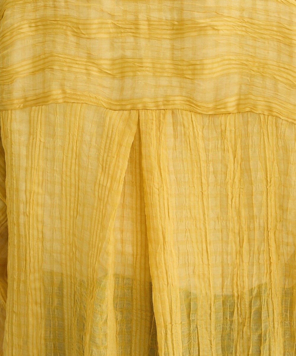 Green Parks シアーワッシャーロングスリーブシャツ 