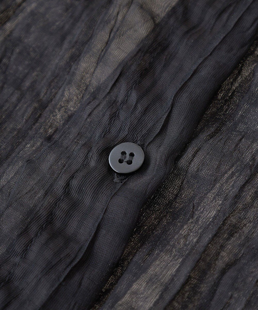 Green Parks シアーワッシャーロングスリーブシャツ 