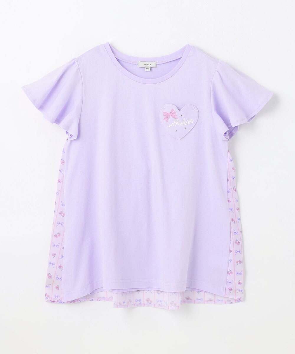 ANY KIDS ひらひら バックシャンTシャツ 