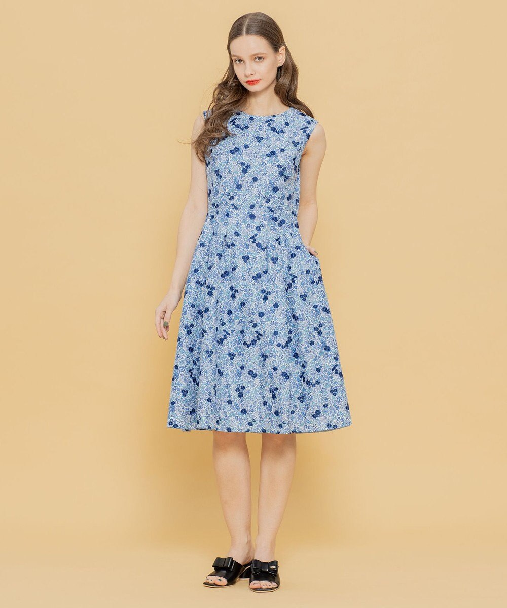 TOCCA 【LIBERTY社オリジナル素材】【洗える！】PENSTEMON ROAD ドレス 