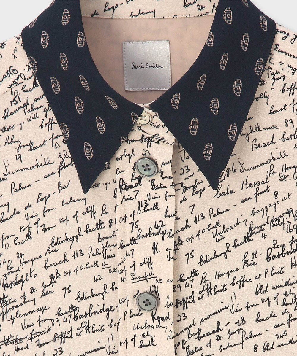 Paul Smith Slide Notes ブロッキング シャツ 