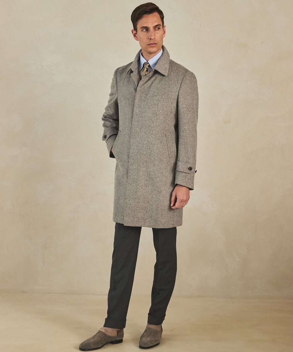 GOTAIRIKU セットアップ対応【ロングセラー】ウォッシャブル サマーウール100％パンツ(ノータック)26年モデル 