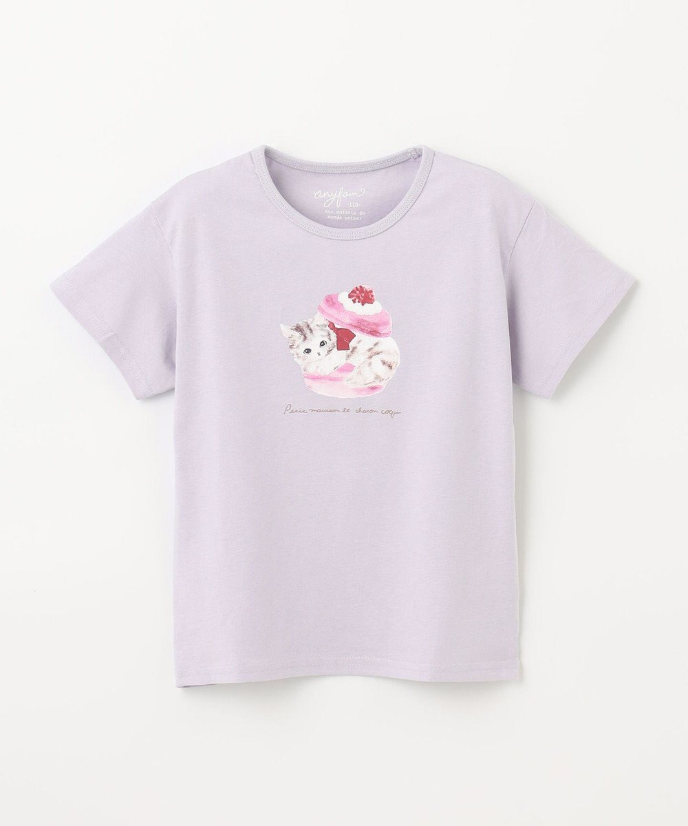 ANY KIDS 水彩風 アニマルプリント Ｔシャツ 