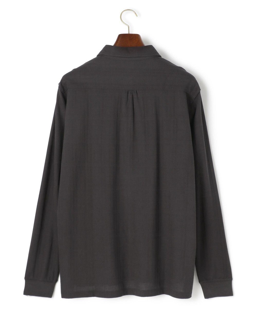 J.PRESS MEN 【ビジネス対応】リンクスシャドーチェック ロングスリーブポロシャツ 