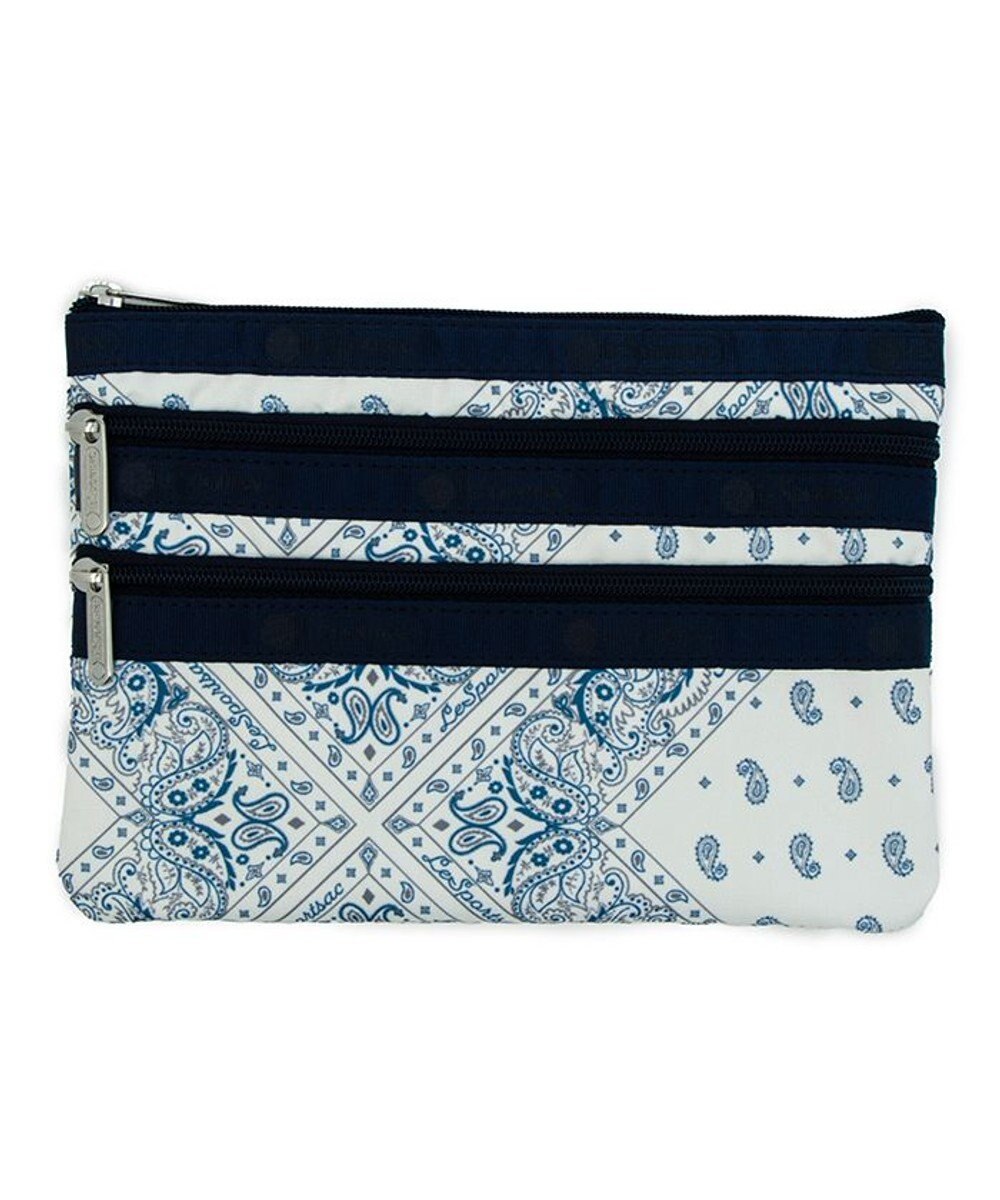 LeSportsac 3ZIP COSMETIC/バンダナブリーズ 