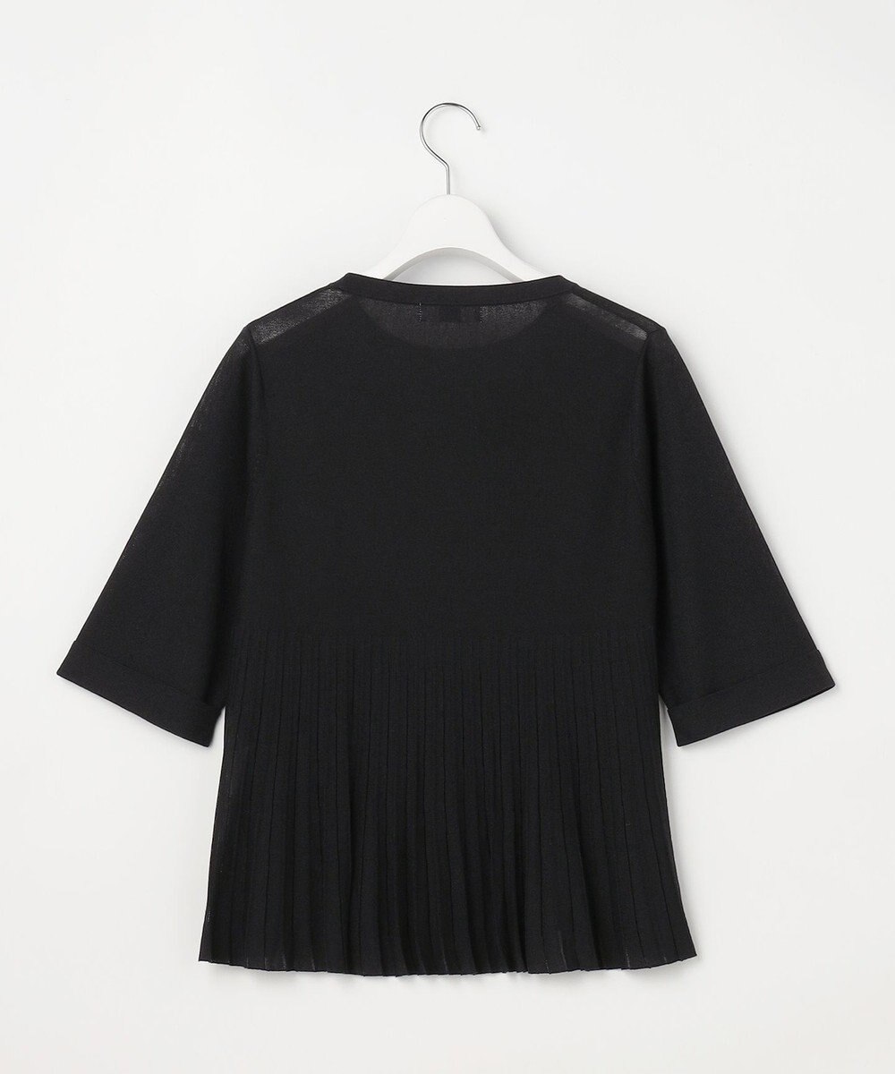 J.PRESS LADIES Vis/Pe スパーク バックプリーツ ニット 