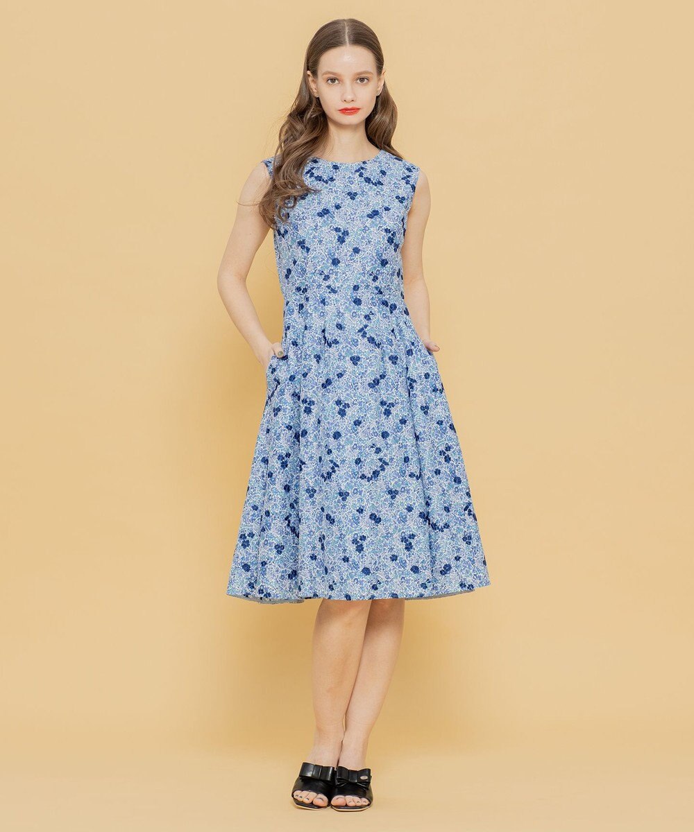 TOCCA 【LIBERTY社オリジナル素材】【洗える！】PENSTEMON ROAD ドレス 