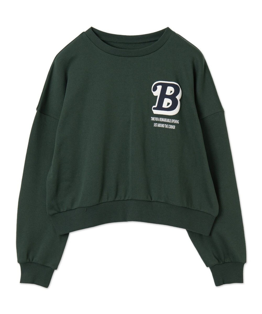 WEGO フォームプリントロゴスウェット 