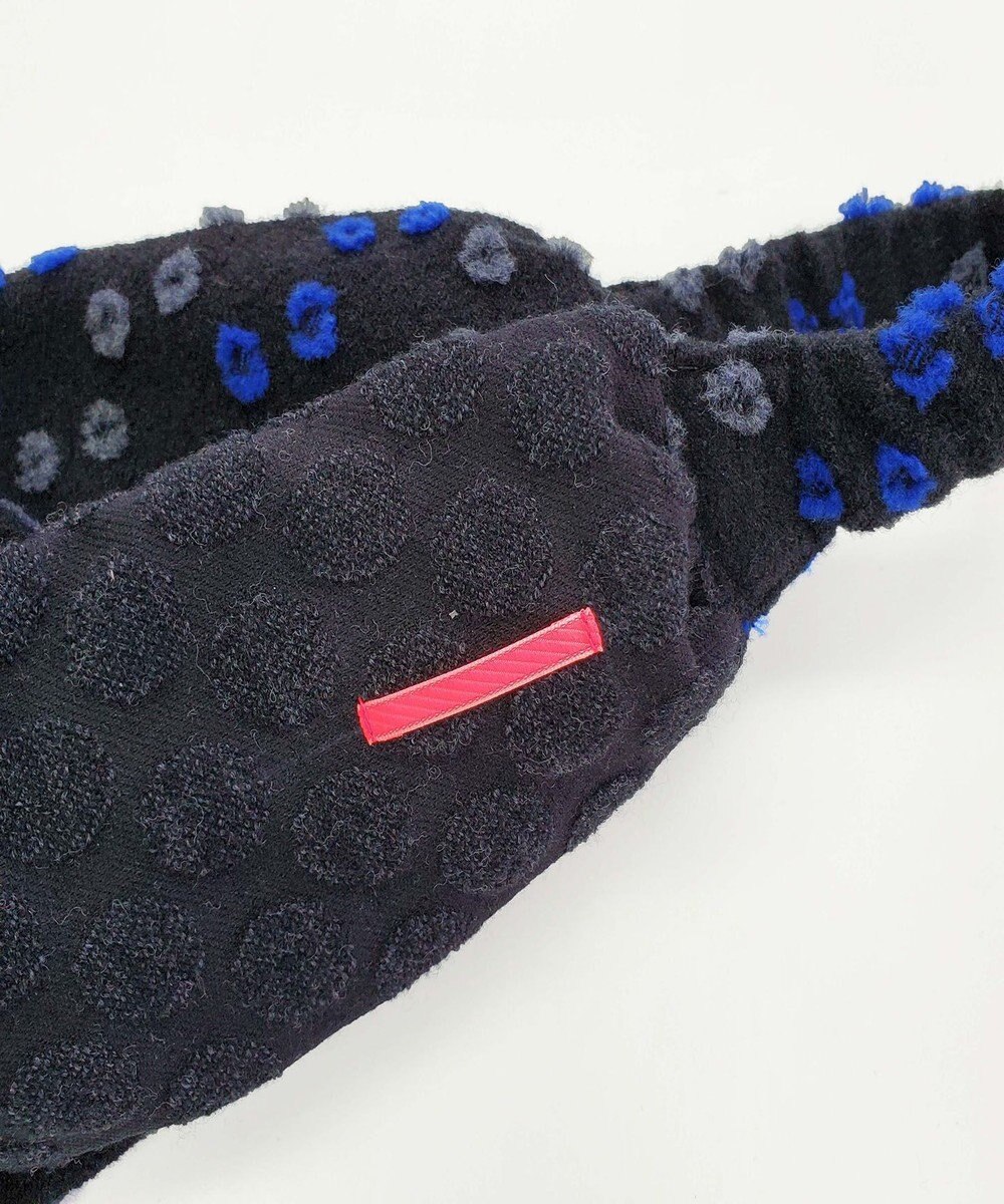 POLS ジャガード織 ヘアバンド 