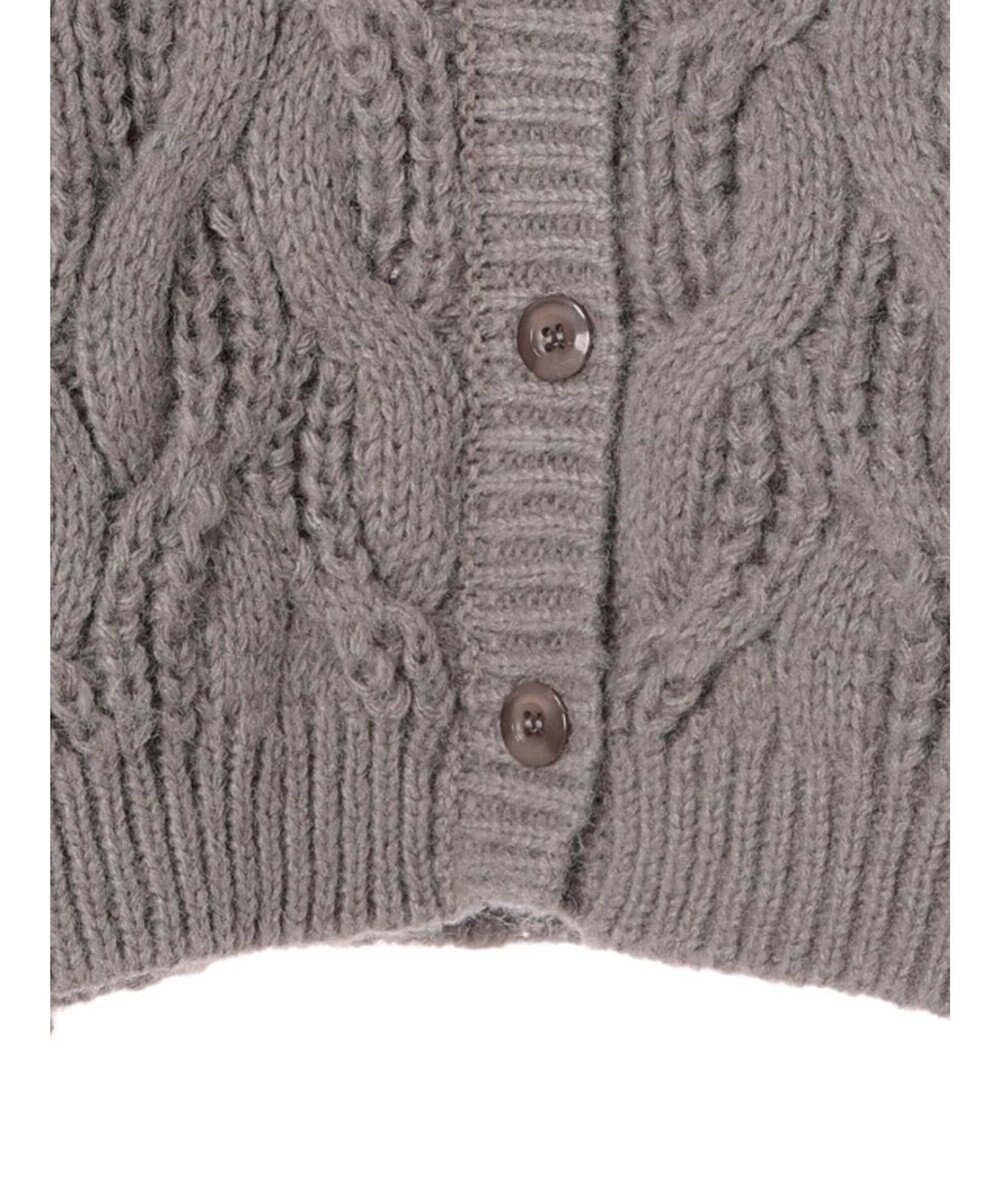 earth music&ecology ｍｉｘケーブルカーディガン 