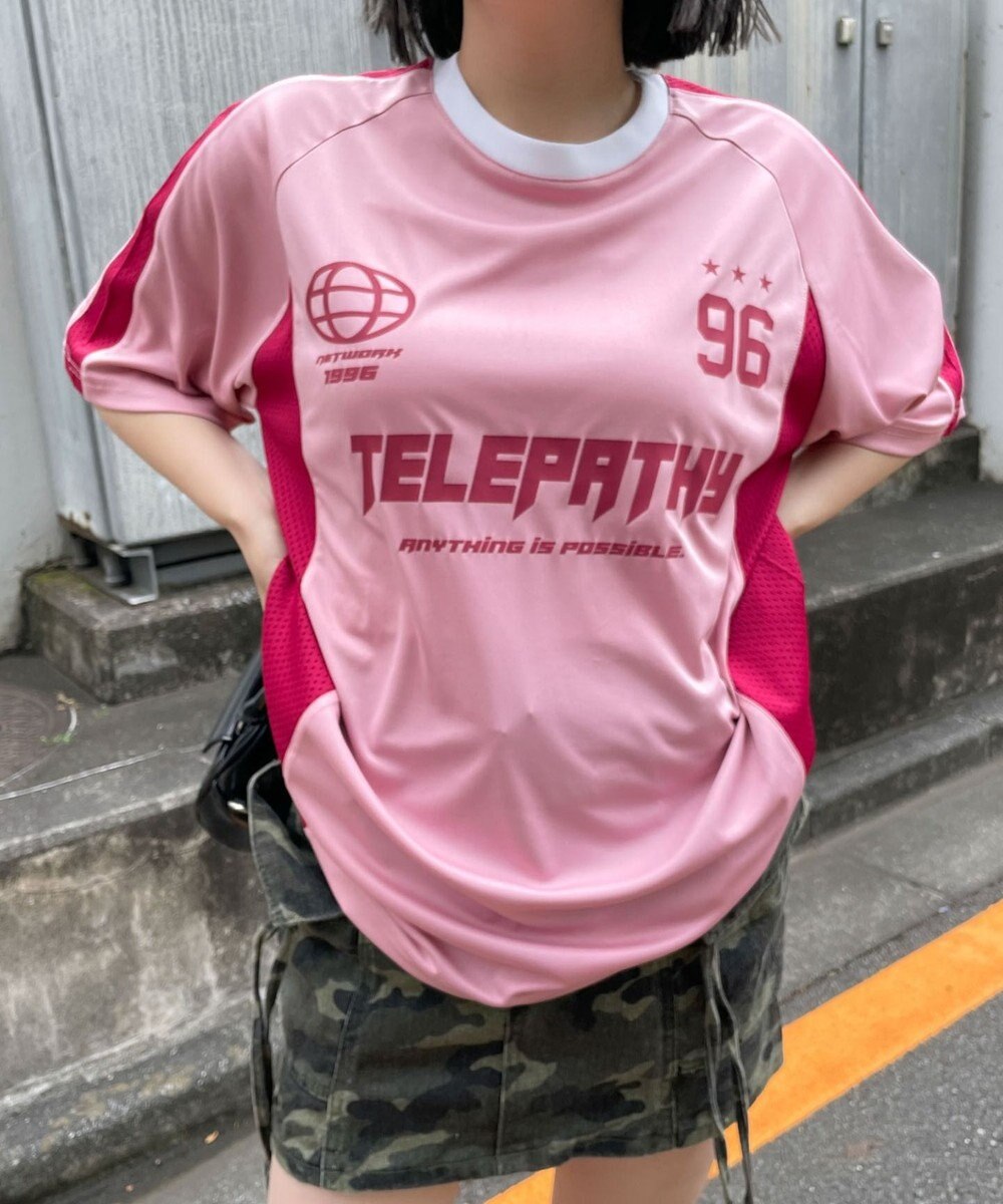 WEGO サッカーメッシュ切り替えビッグT 