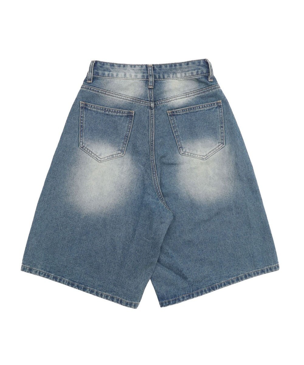 WEGO ブラストデニムハーフパンツ 