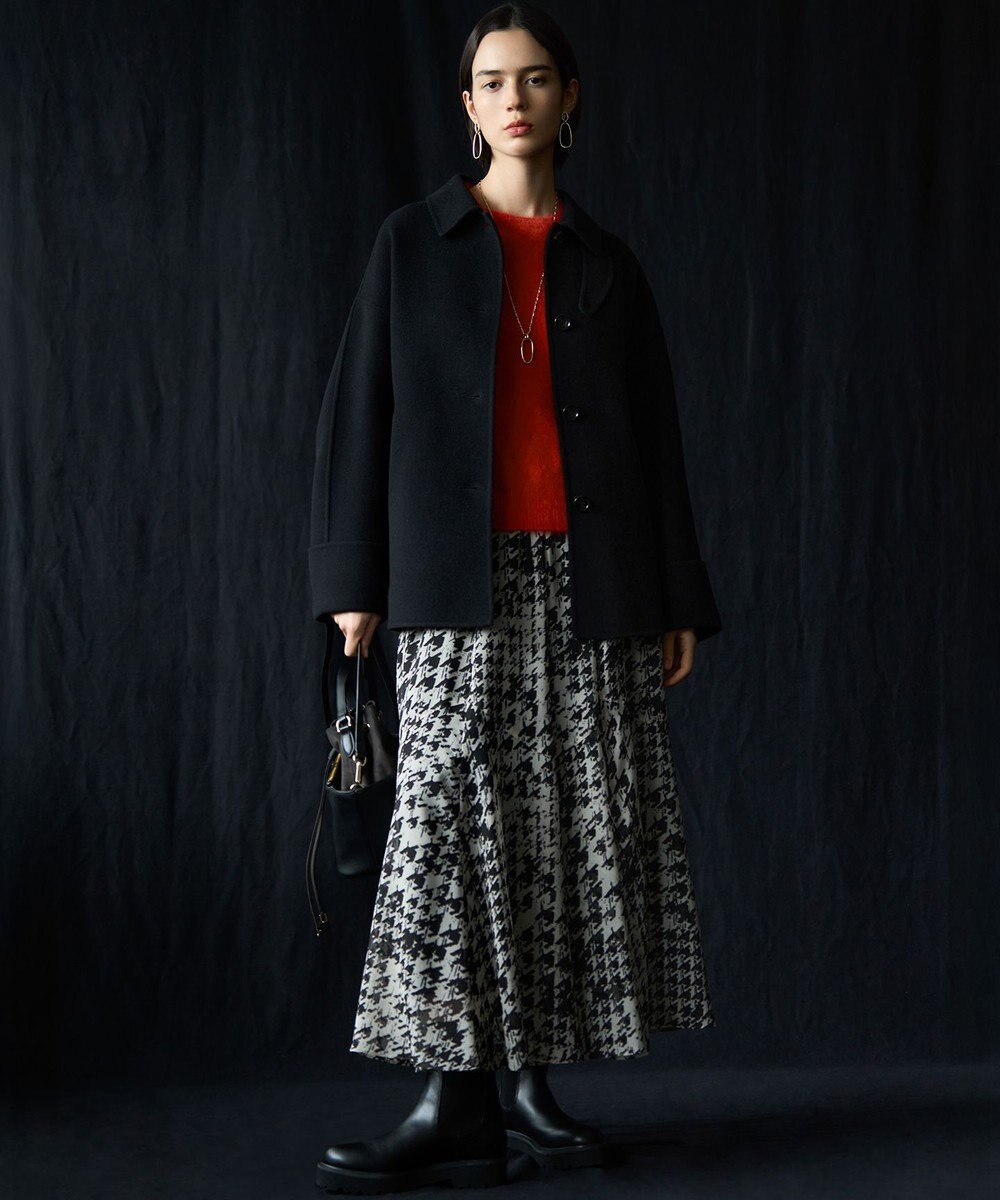 23区 スエード コンビ ドロスト バッグ 