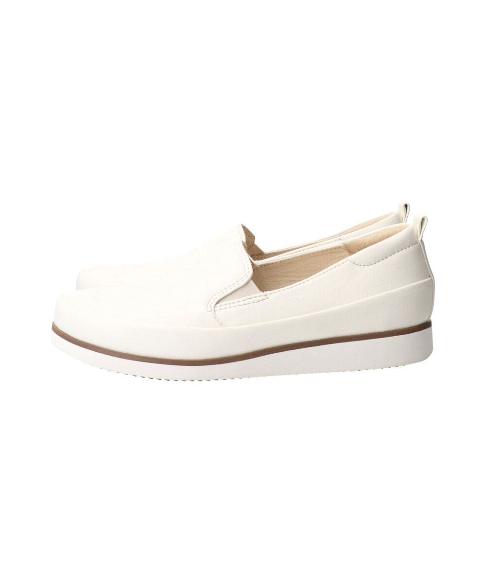 INTER-CHAUSSURES 【BUSSOLA】レザースリッポンスニーカー 