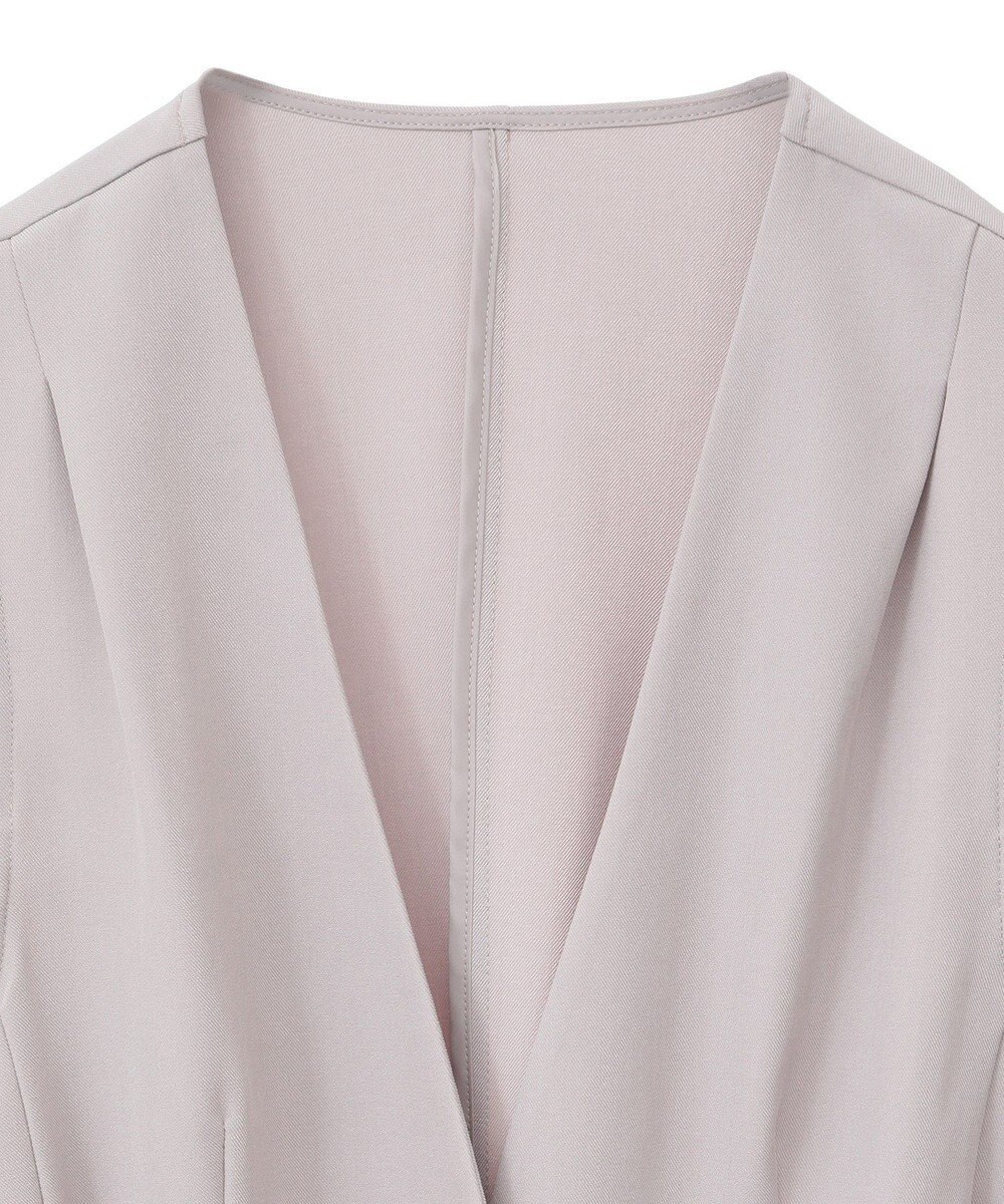 earth music&ecology ショルダータックジレ 