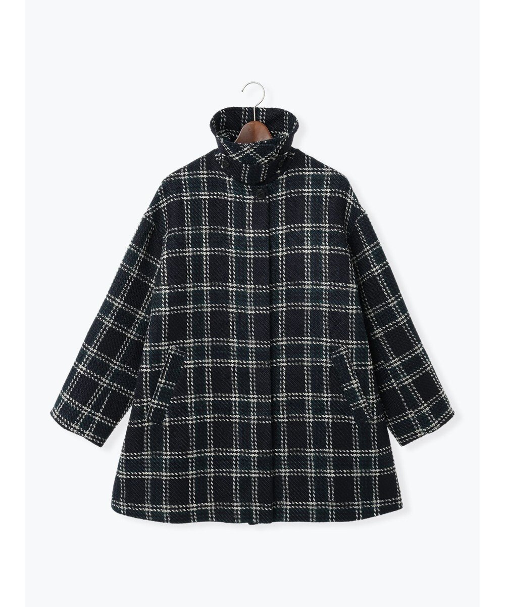 Te chichi ロービングチェックミドルコート《2025winter catalog item》 