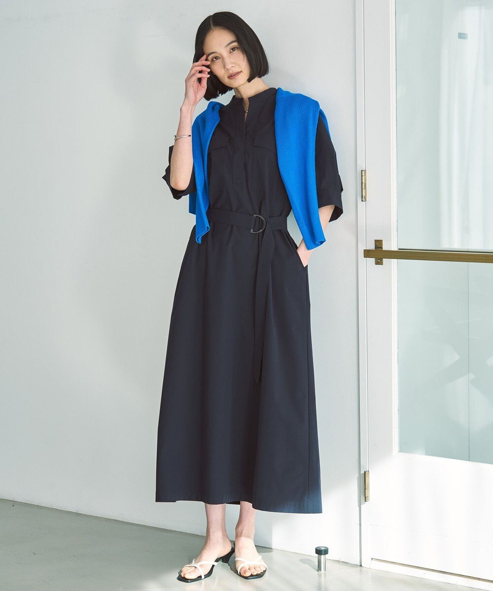 UNFILO L FINE MOVE サッシュワンピース 