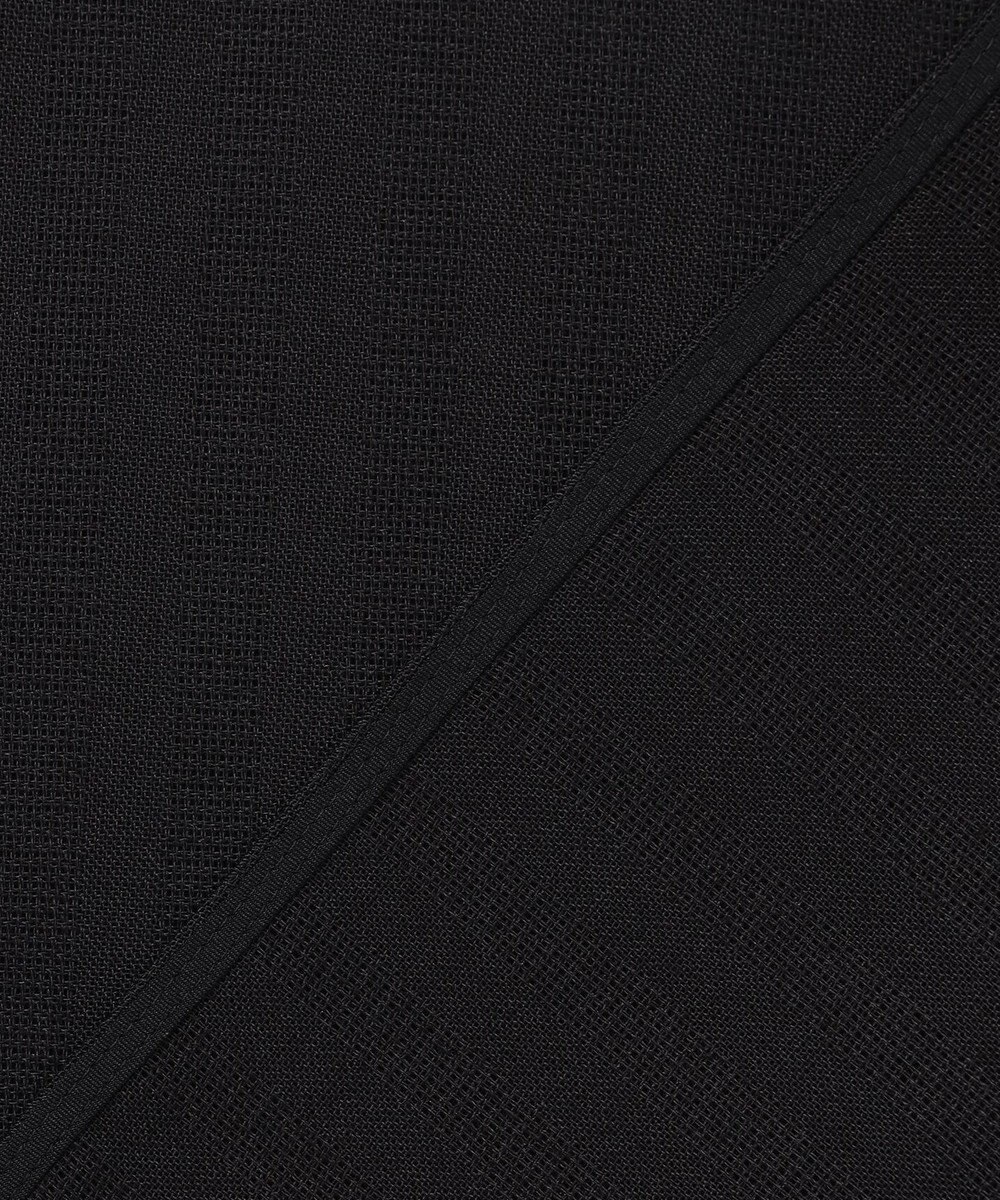 BEIGE， GOSHE / サテン切替 シアースタンドブラウス 