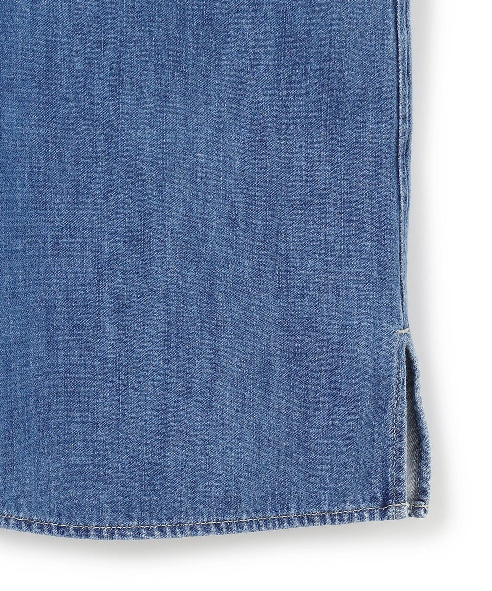 ICB 【WEB限定・洗える】コットンソフトデニム ジャケット 