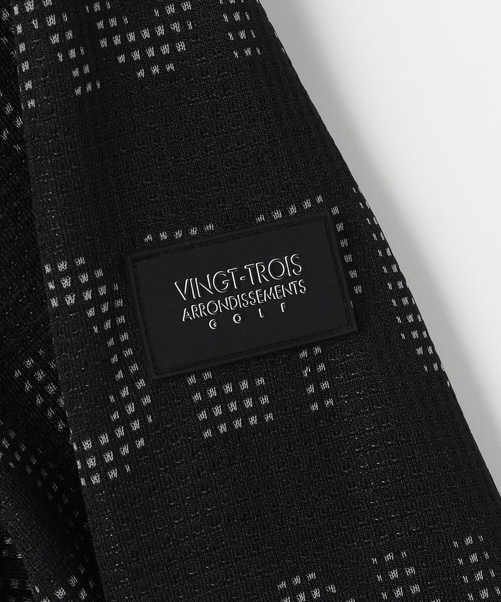 23区GOLF 【MEN】ロゴジャガードトラックジャケット 