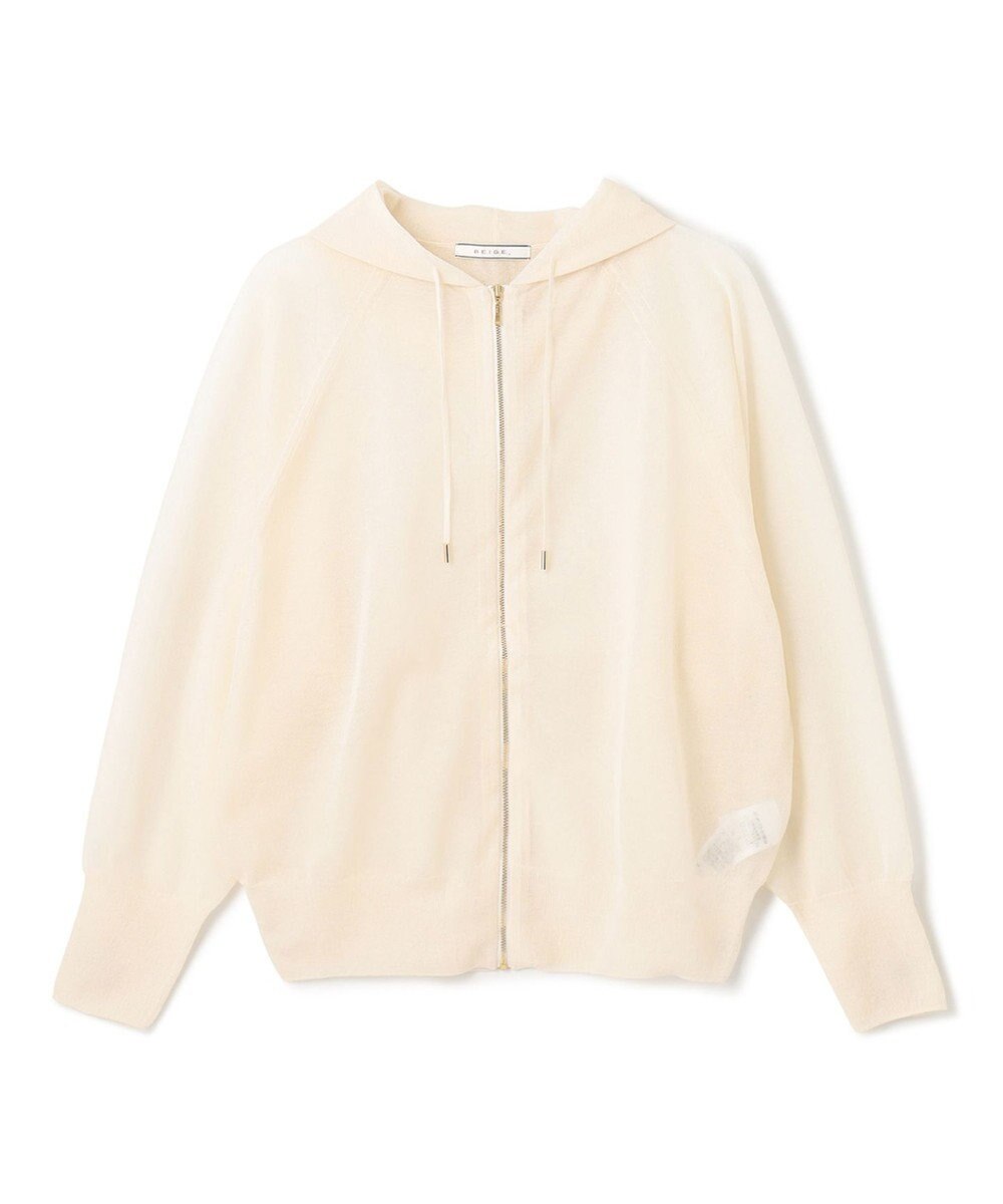 BEIGE， YUZU / ニットパーカー 