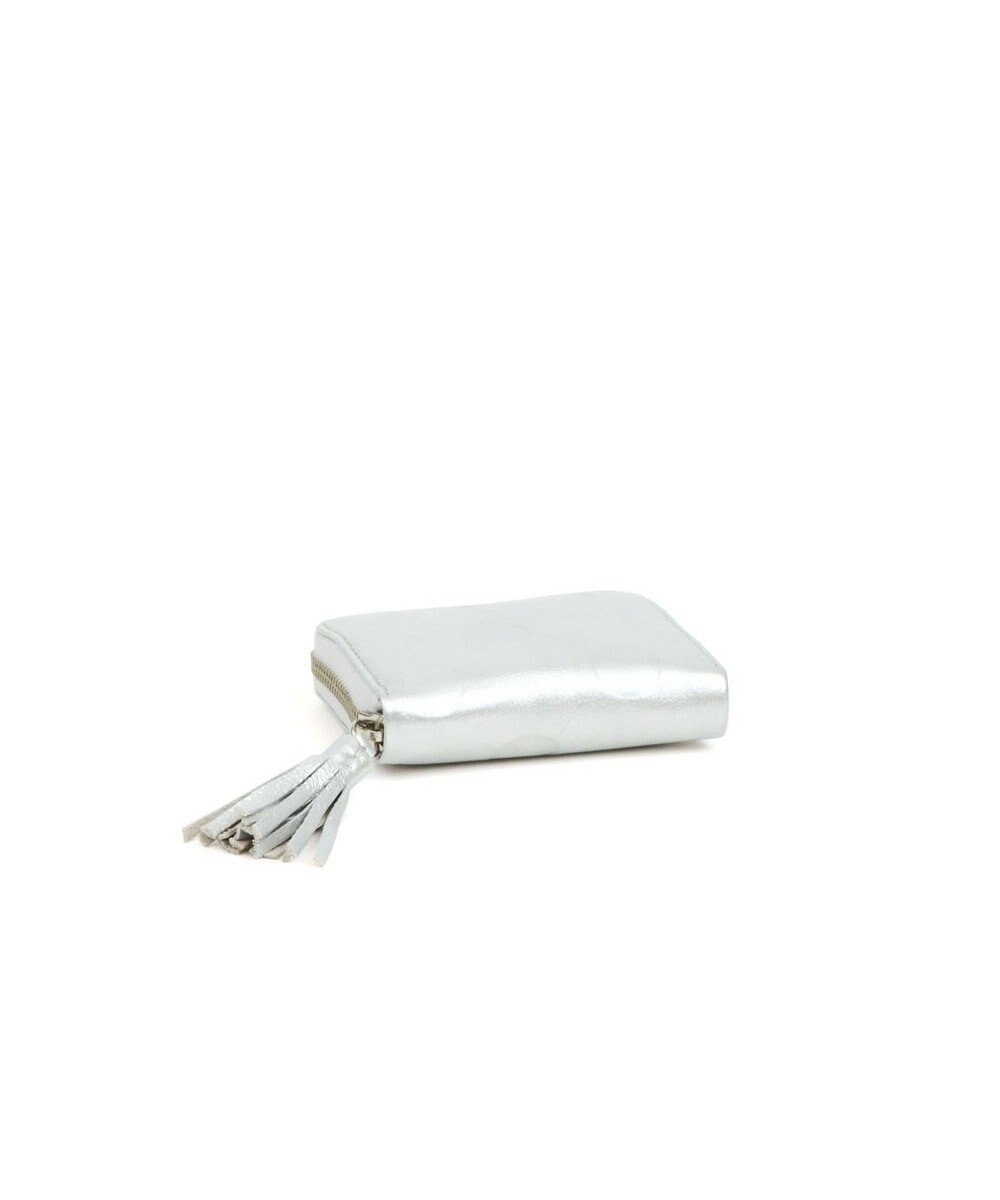 UNBILLION ペルケ perche / ドット型押し・ジャバラカードウォレット 