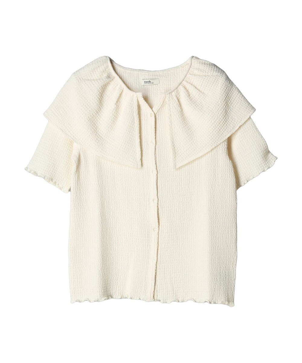 earth music&ecology ビッグカラーカットプルオーバー 