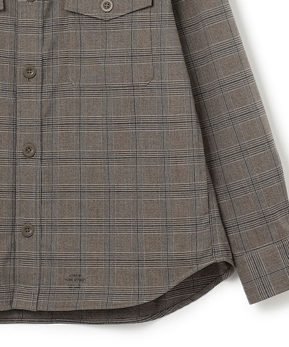 J.PRESS YORK STREET 【UNISEX】チェックストレッチCPOジャケット 