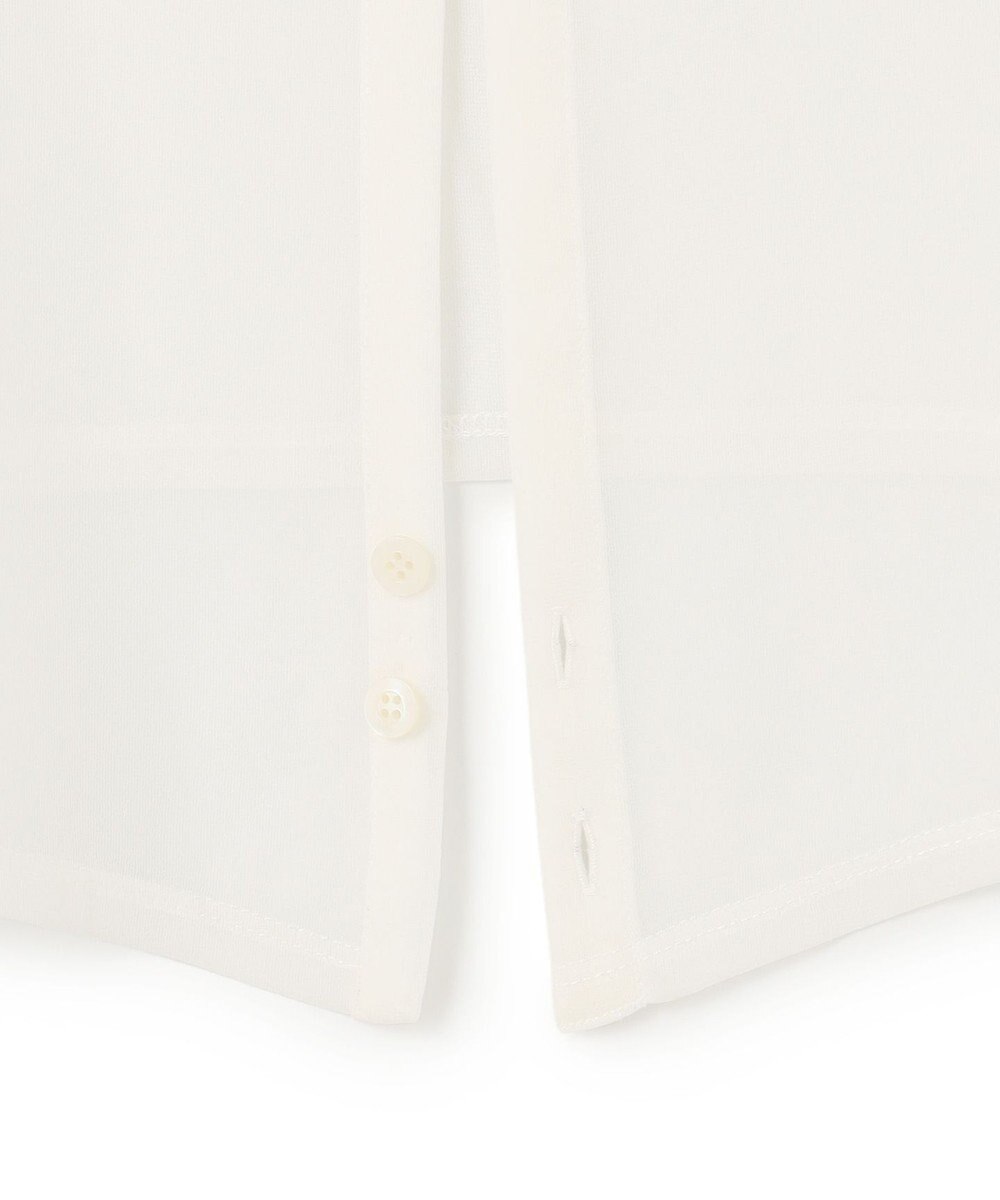 uncrave トリコットシフォン カシュクールトップス 