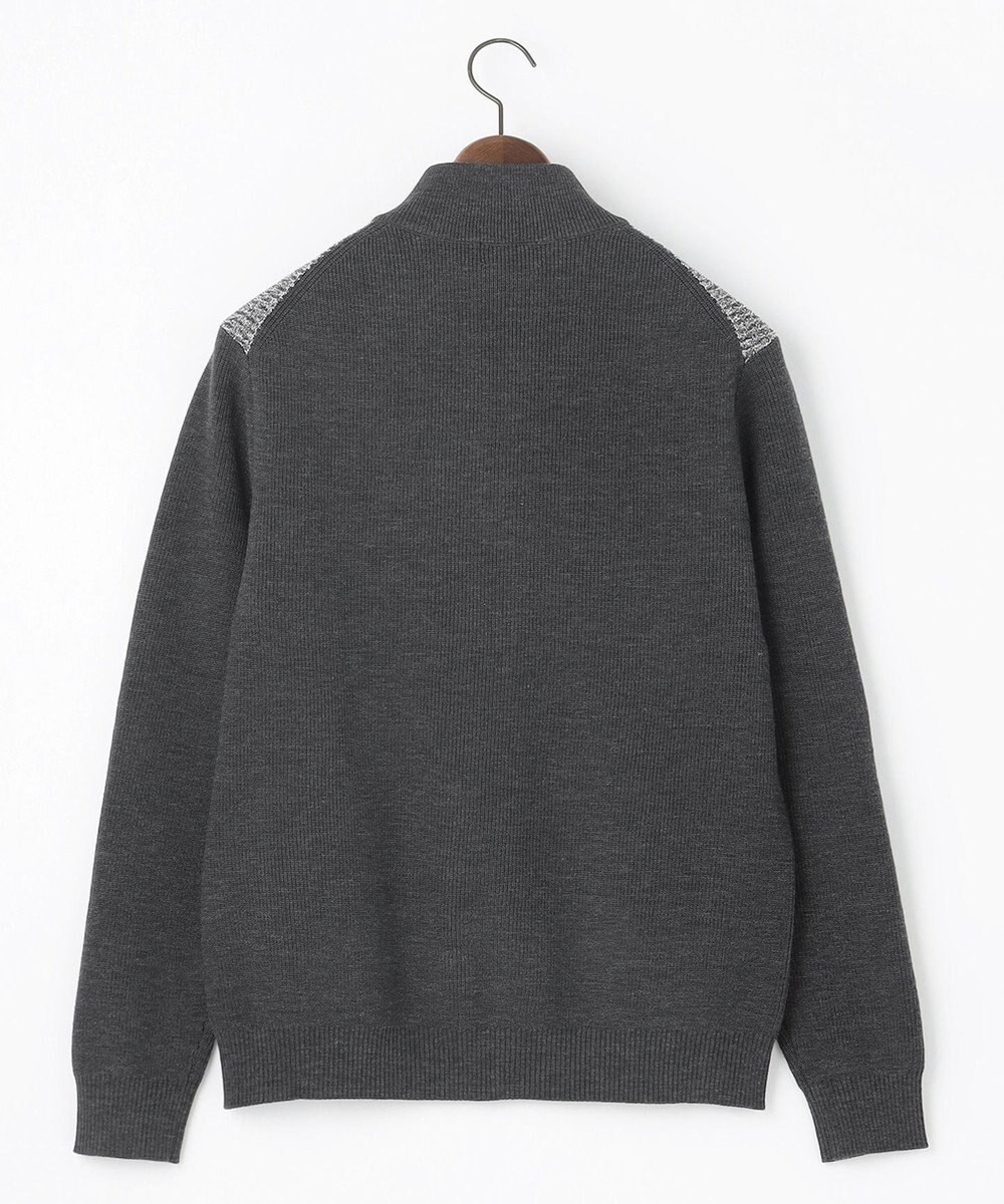 JOSEPH ABBOUD 【軽量/イージーケア】 KARL KARLジップ ニット ブルゾン 