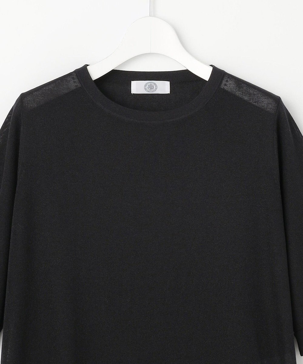 J.PRESS LADIES Vis/Pe スパーク バックプリーツ ニット 