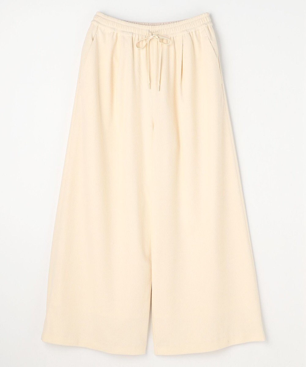 ANY コーデュロイタックバギーパンツ 