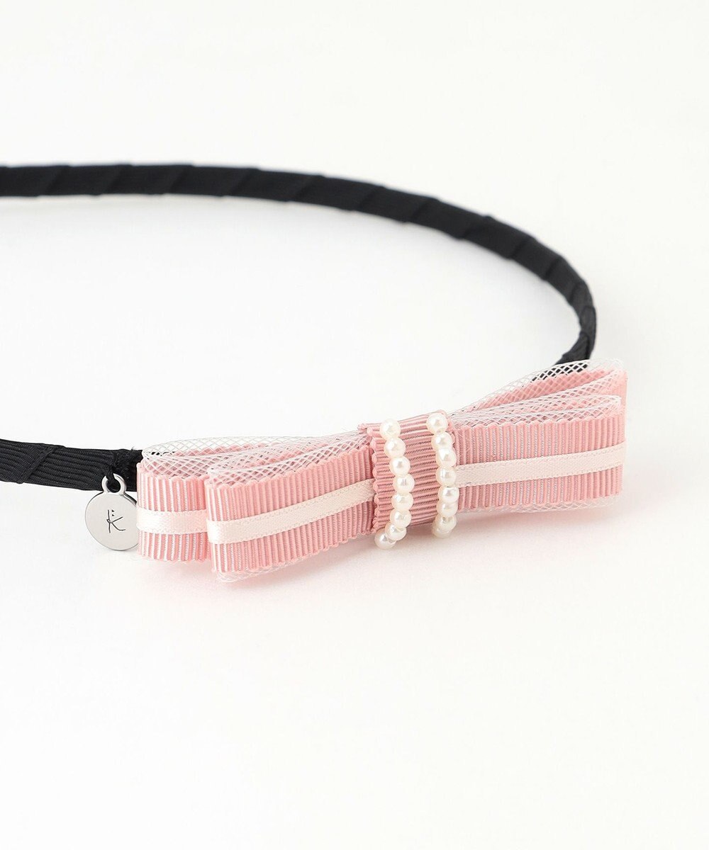 組曲 KIDS 【Fサイズ】ポインテッドリボン カチューシャ 