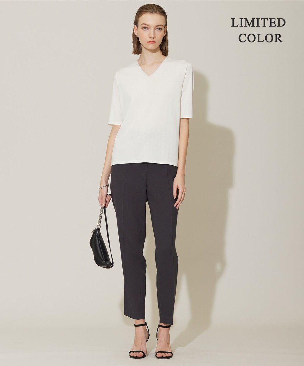 ICB 【新色追加・接触冷感・UVケア・速乾・洗える】FluidBackSatin ドロストパンツ 