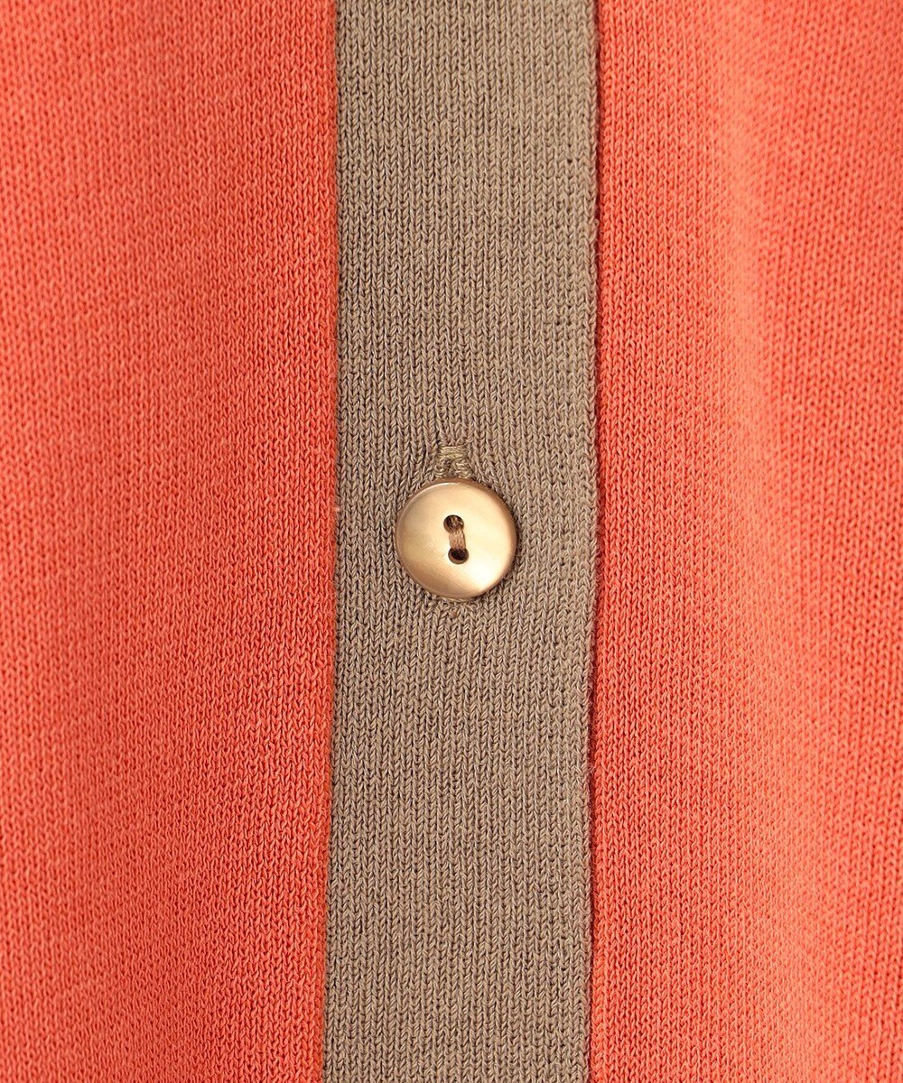 自由区 S カラーブロック カーディガン 