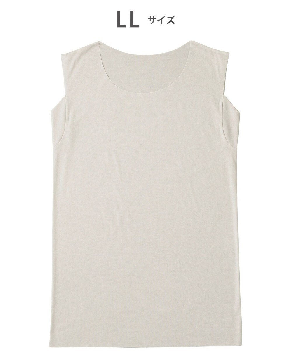 WACOAL MEN 【オーガニック綿混インナー】多機能を着る。綿の贅沢オーガニック 汗取り機能つき ノースリーブ GL5211 /ブロス バイ ワコールメン 