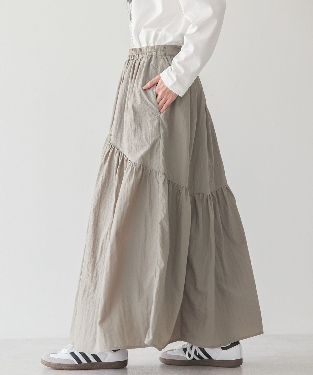 AMERICAN HOLIC ティアードギャザースカート 