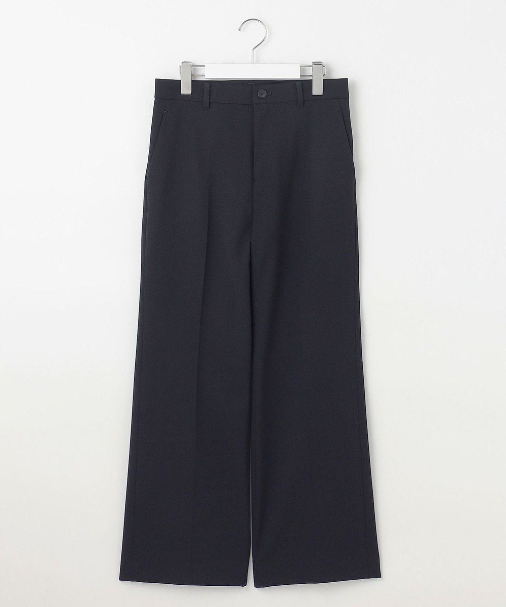 自由区 S 【WEB限定カラーあり・撥水加工・洗える】TRギャバストレート パンツ 