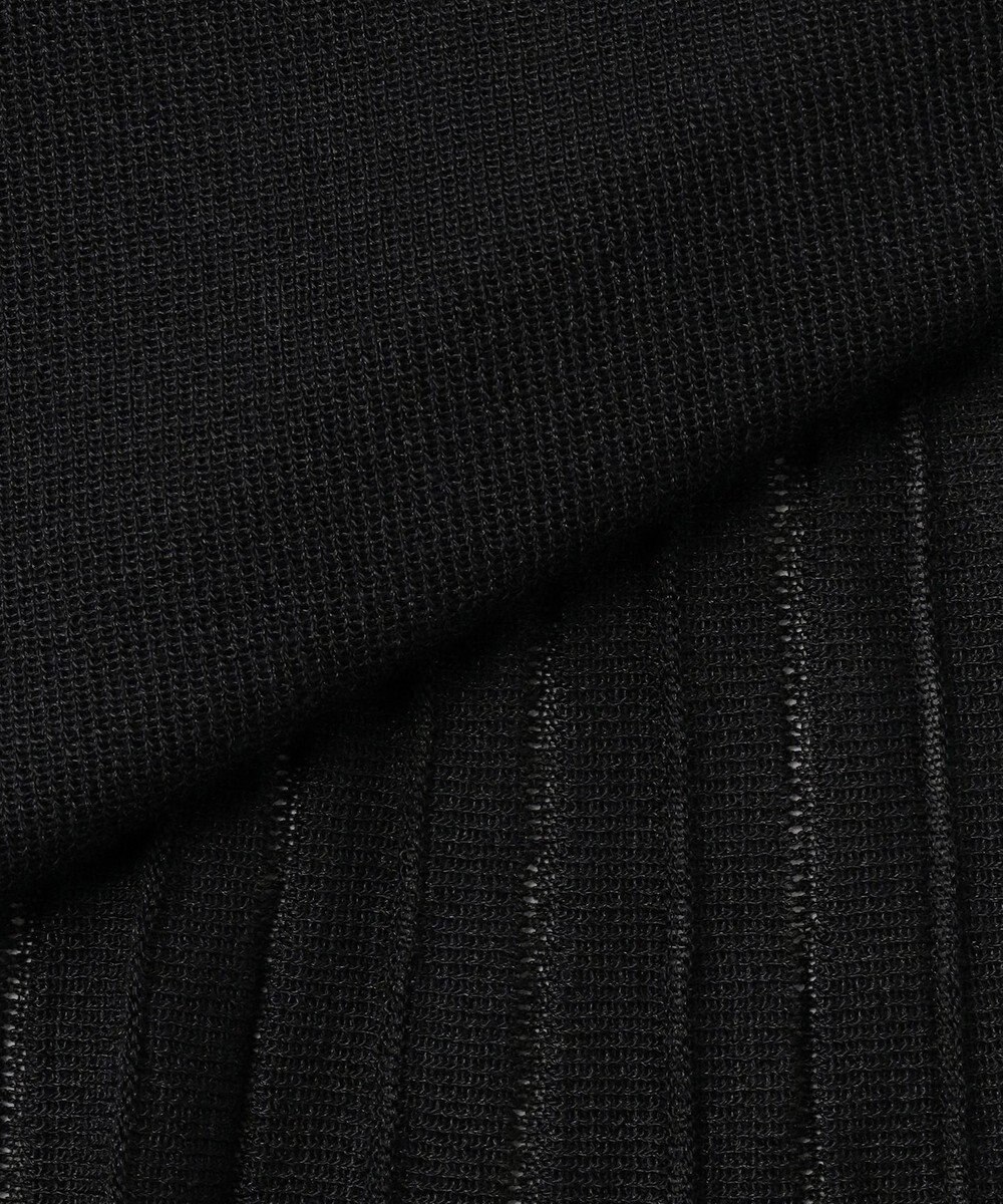 J.PRESS LADIES Vis/Pe スパーク バックプリーツ ニット 