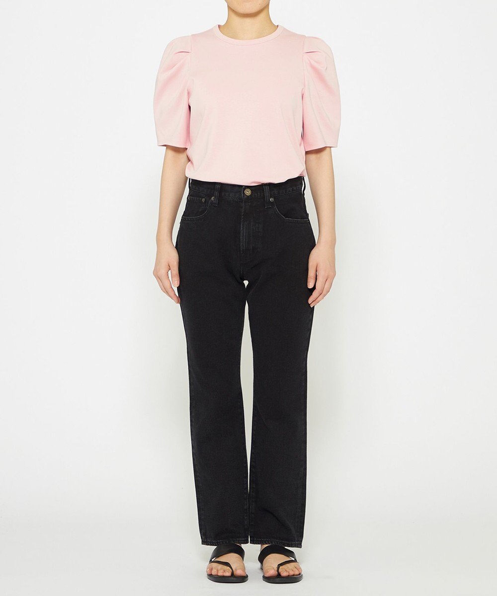 uncrave ダブルフェイスジャージー ボリュームスリーブカットソー 