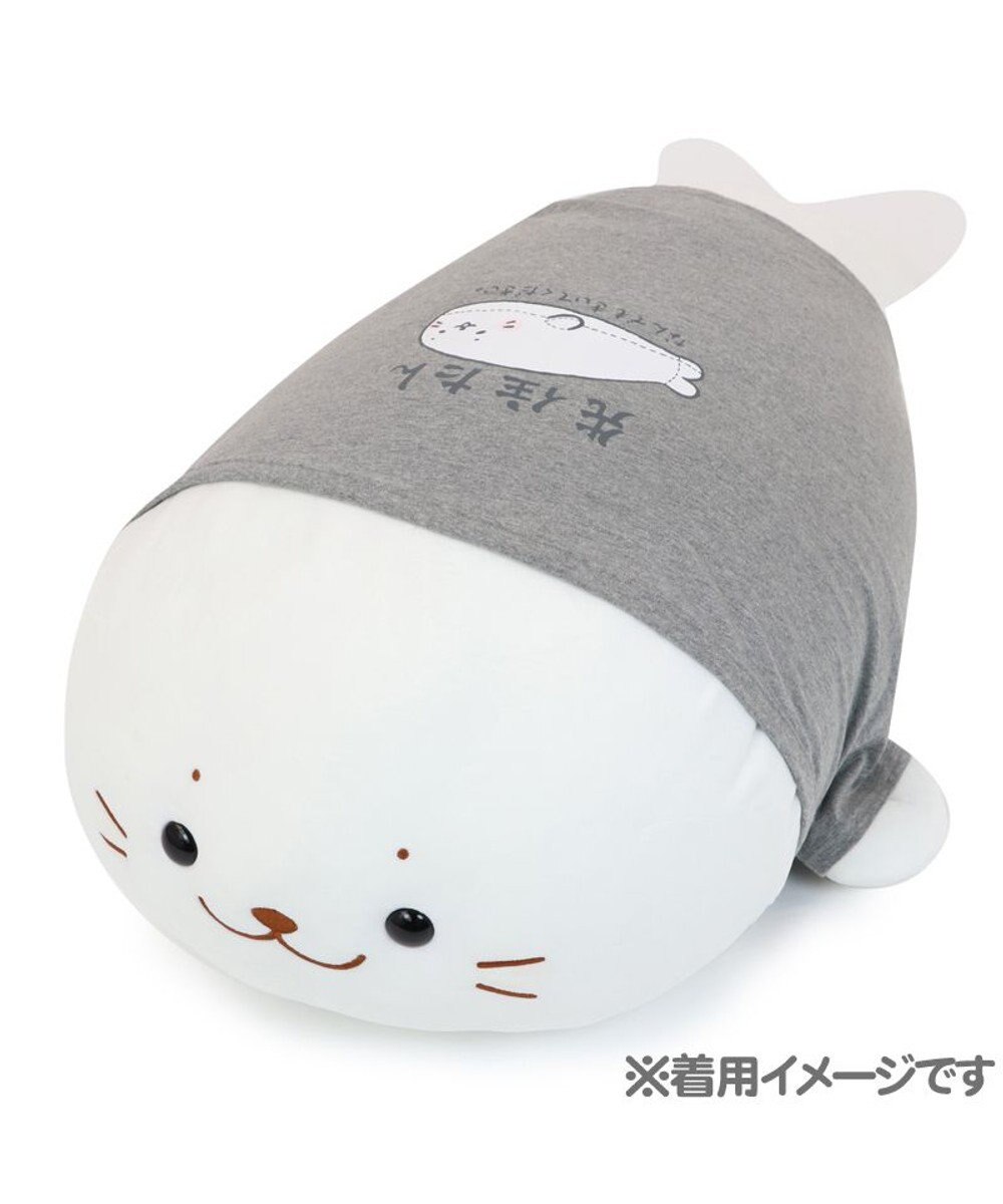 しろたん 抱き枕用 Tシャツ 先住たん柄 抱き枕 85cm対応 着せ替えお洋服 抱きぐるみ ぬいぐるみ用カバー ぬいぐるみ用tシャツ あざらし アザラシ かわいい キャラクター マザーガーデン Mother Garden ファッション通販 公式通販 オンワード クローゼット